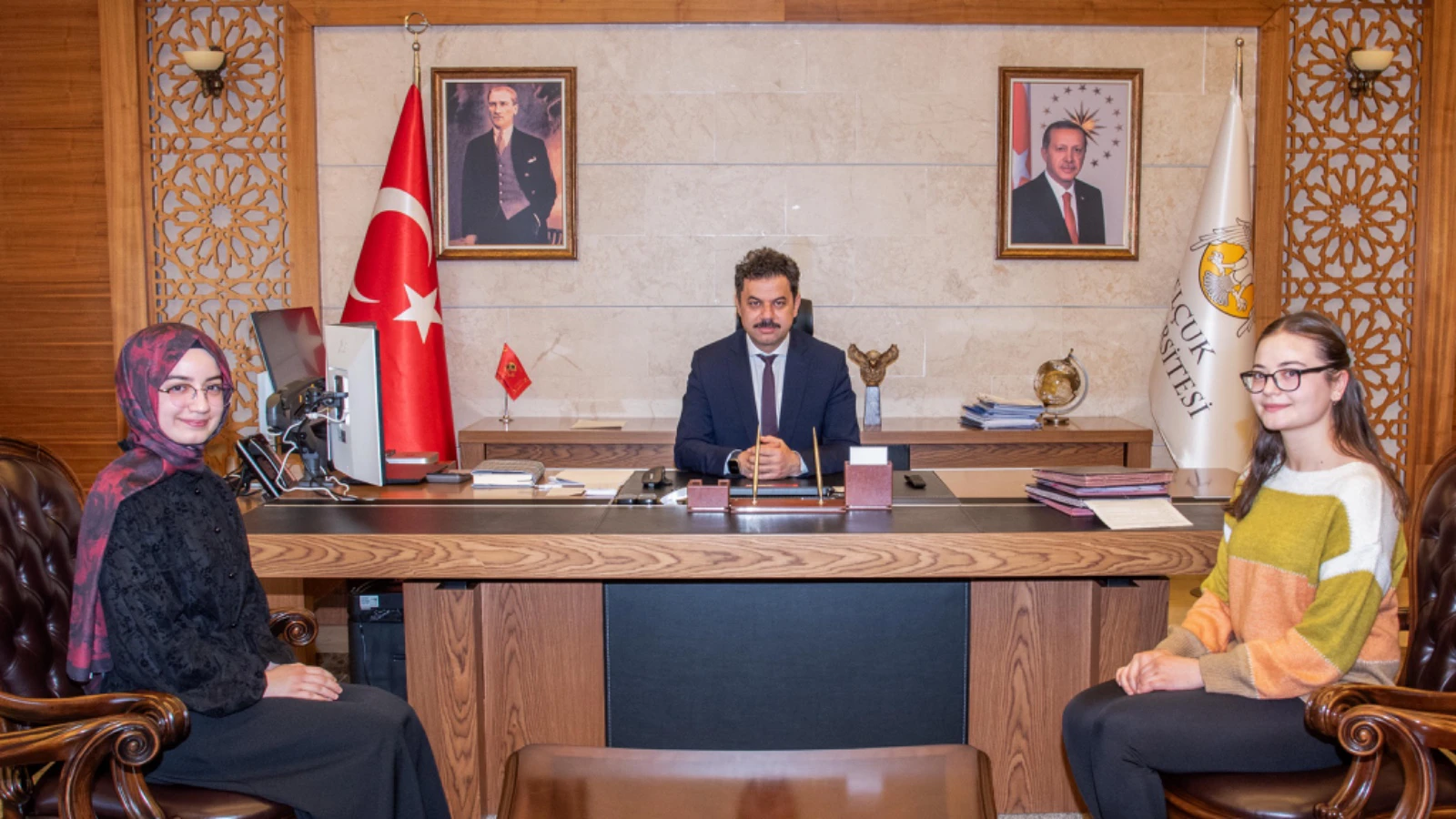 Avicenna Topluluğu’ndan Rektör Prof. Dr. Hüseyin Yılmaz’a ziyaret